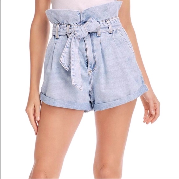 DENIM Shorts, Indigo - Picture 1 of 5
